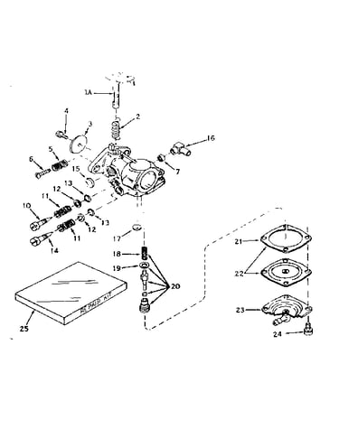 Carburetor no. 631243