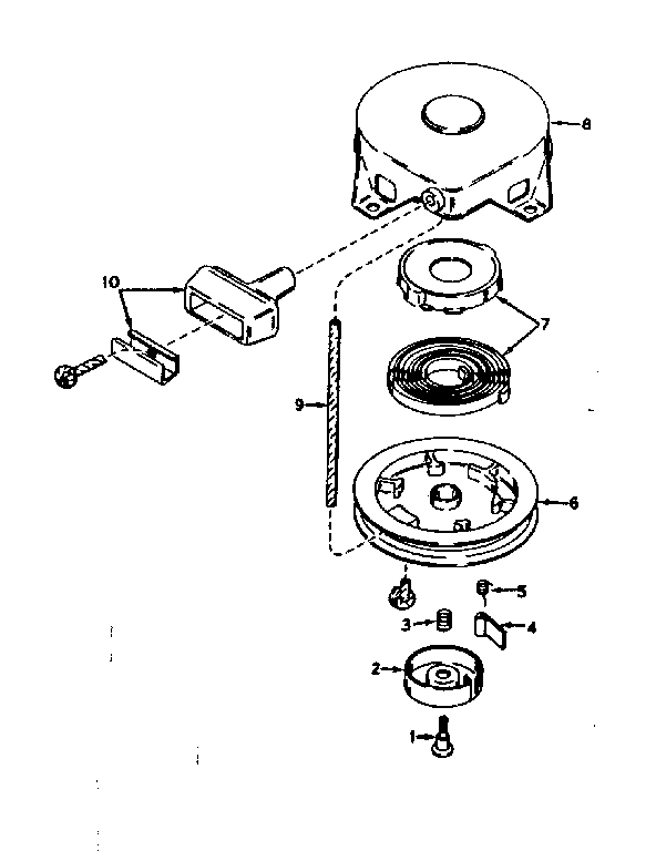 REWIND STARTER NO. 590420