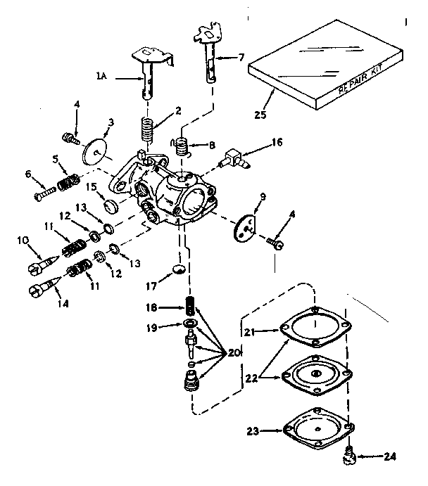 CARBURETOR NO. 630986