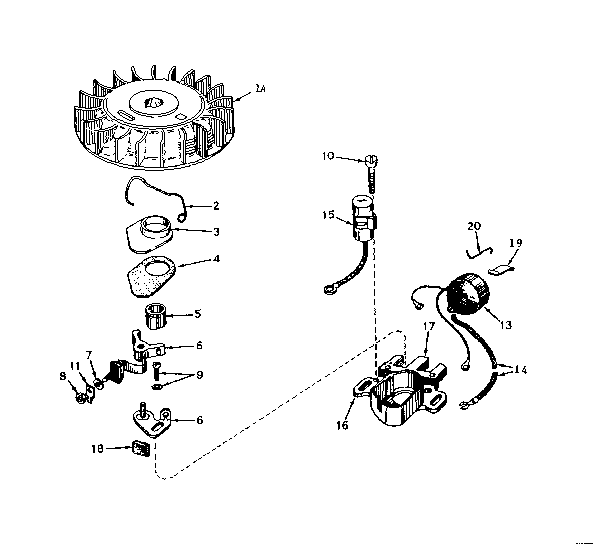 MAGNETO NO. 610693A