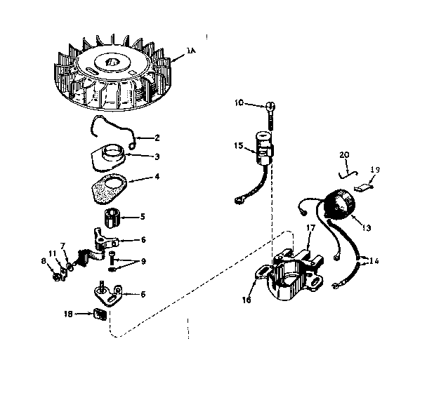 MAGNETO NO. 610693A