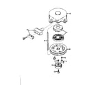 Craftsman 143175012 rewind starter no. 590449 diagram