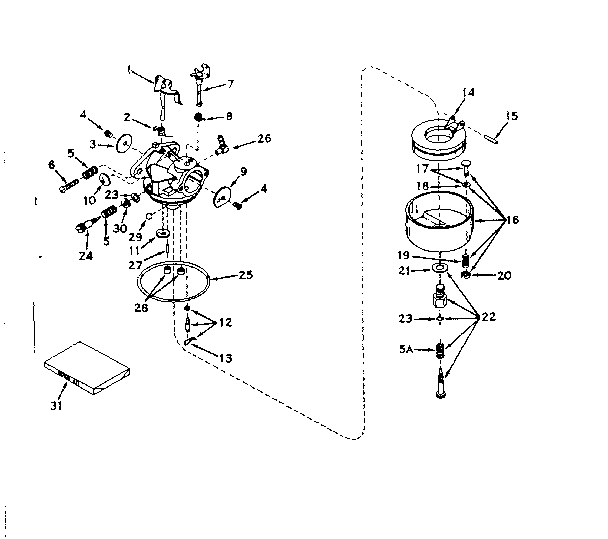 CARBURETOR NO. 631262