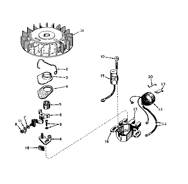 MAGNETO NO. 610689A