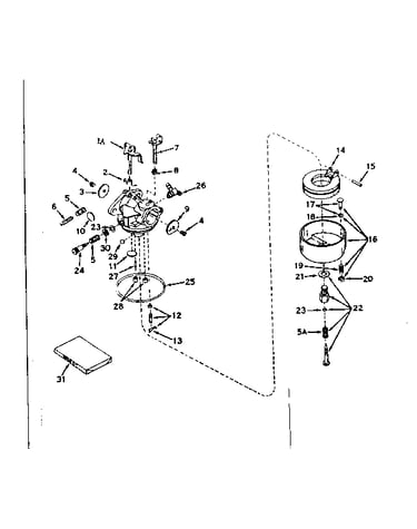 Carburetor no. 631128