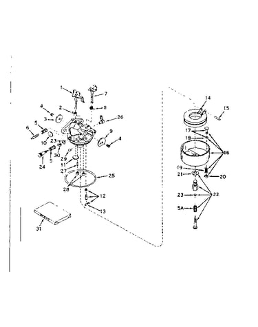 Carburetor no. 631262