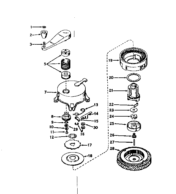 No-pull starter no. 30051
