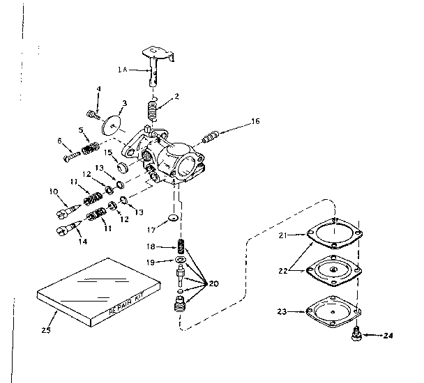 CARBURETOR NO. 631245