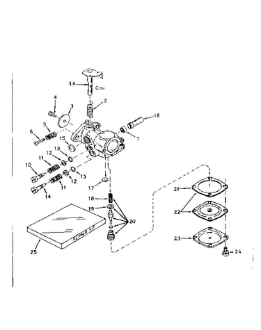 Carburetor no. 631245