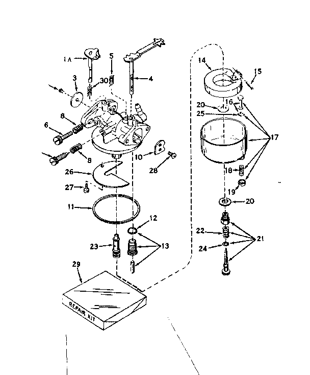Carburetor no. 631074