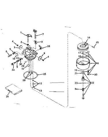 Carburetor no. 631144