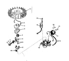 Craftsman 143561222 magneto no. 610690a diagram