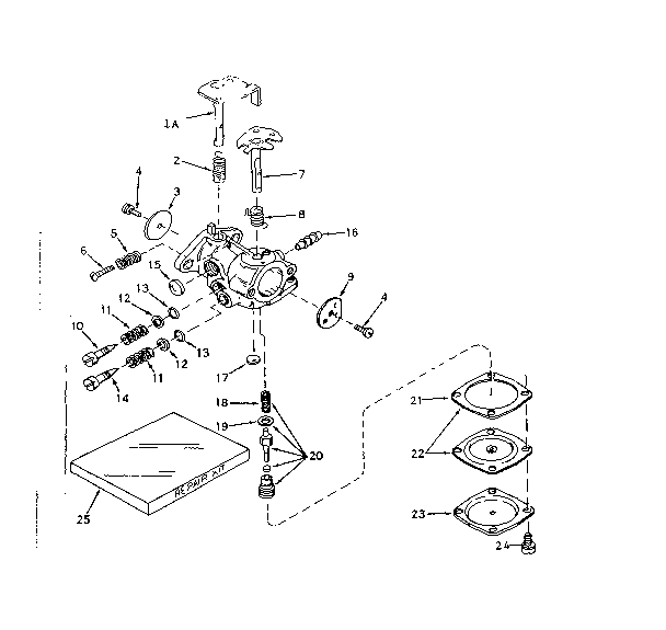 Carburetor no. 630989