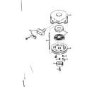 Craftsman 143561132 rewind starter no. 590420 diagram