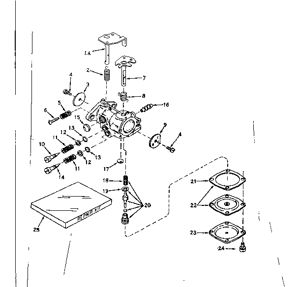 CARBURETOR NO. 630989