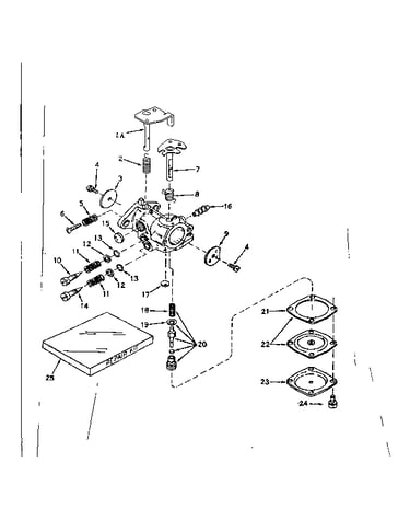 Carburetor no. 630989