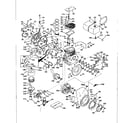 Craftsman 91799420 basic engine diagram