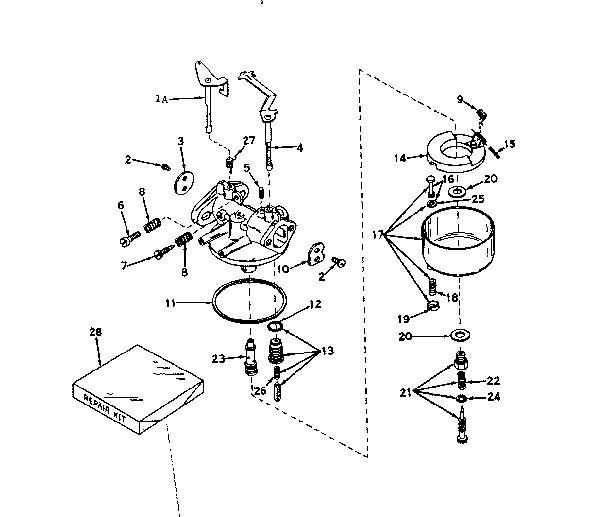 Carburetor no. 631251