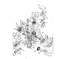 Craftsman 58053490 basic engine diagram