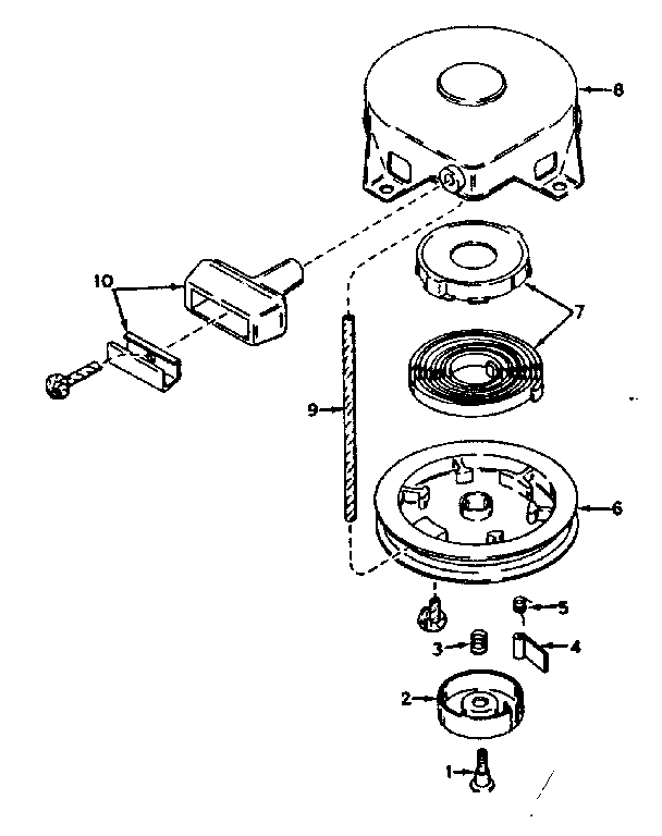 REWIND STARTER NO. 590420