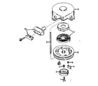 Craftsman 143564112 rewind starter no. 590420 diagram