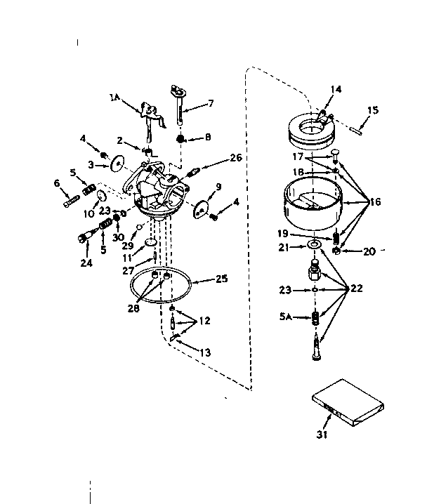 Carburetor no. 630994a