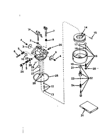 Carburetor no. 630994a