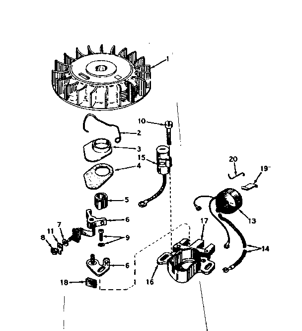 MAGNETO NO. 610689A