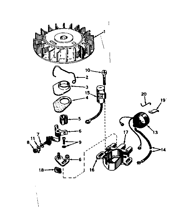 MAGNETO NO. 610689A