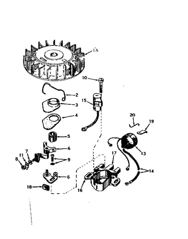 Magneto no. 610689a