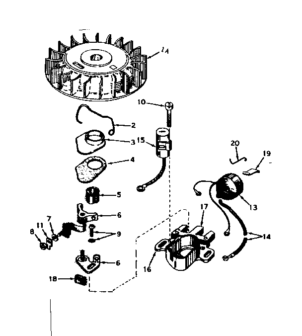 MAGNETO NO. 610689A