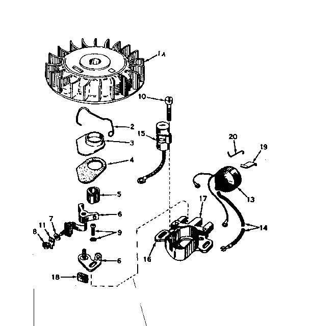 MAGNETO NO. 610689A