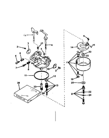 Carburetor no. 631157