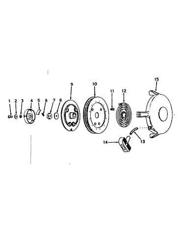 Rewind starter no. 590405