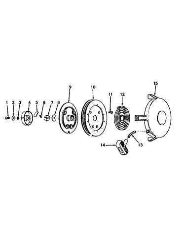 Rewind starter no. 590405