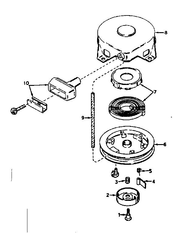 REWIND STARTER NO. 590420