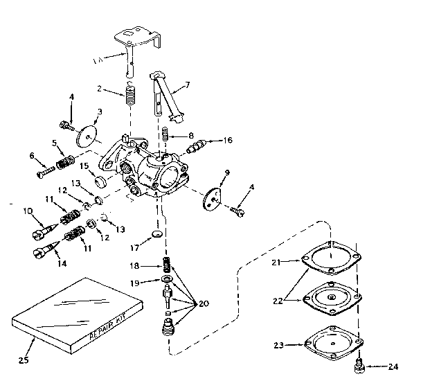 Carburetor no. 631145