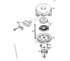 Craftsman 143571012 rewind starter no. 590420 diagram