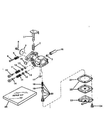 Carburetor no. 631245