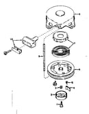 Rewind starter no. 590420