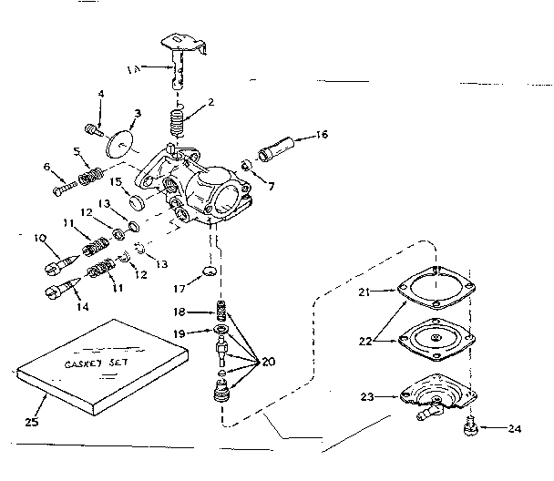 Carburetor no. 631245