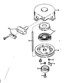 Rewind starter no. 590420