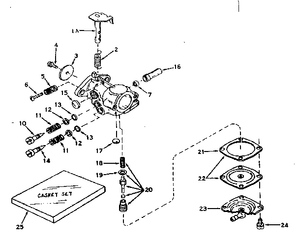 Carburetor no. 631245