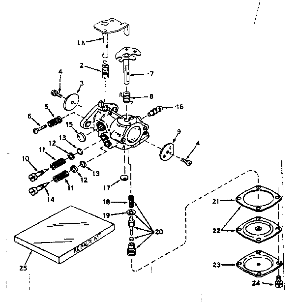 CARBURETOR NO. 630989