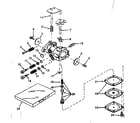 Craftsman 143571092 carburetor no. 630989 diagram