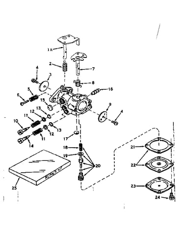Carburetor no. 630989