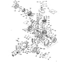 Craftsman 143571102 basic engine diagram