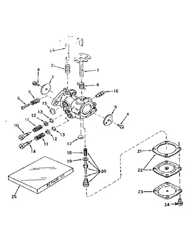 Carburetor no. 630989