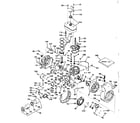 Craftsman 143571112 basic engine diagram