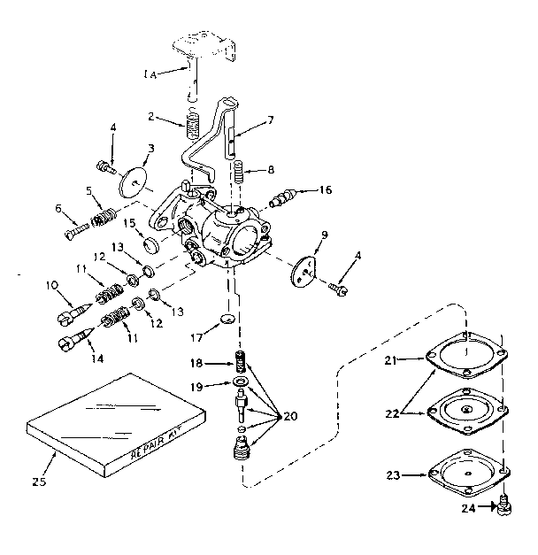 CARBURETOR NO. 630982